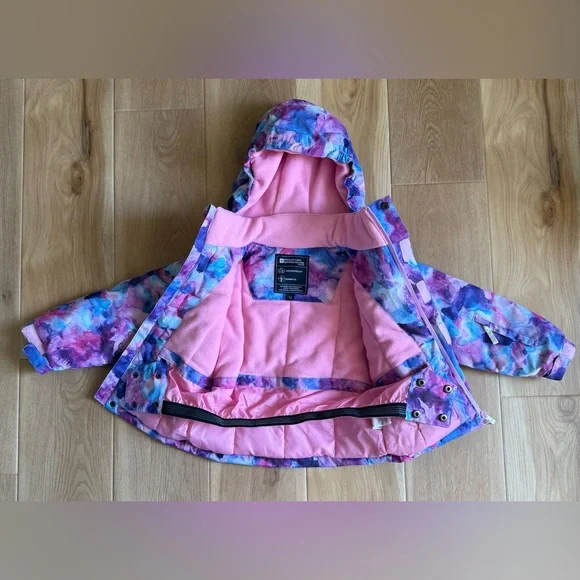 Mountain Warehouse Kids Printed Ski Jacket & Pant Set - Size 2-3 - Pre Owned - Picture 4 of 10